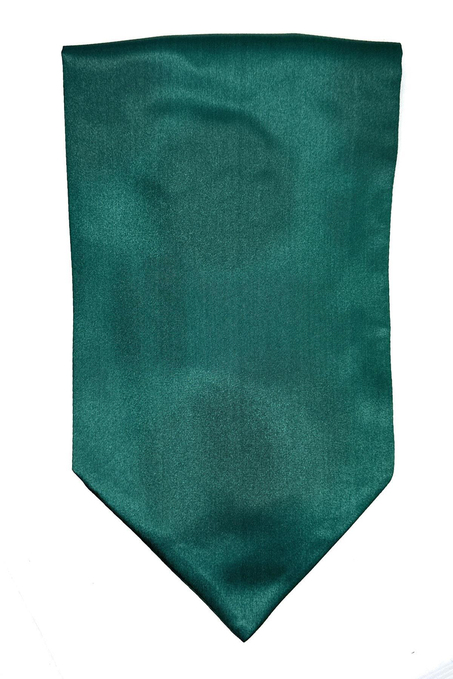 Yeşil Düz Ascot Fular K580