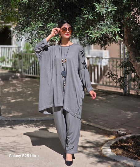 Bahar Salaş Takım Gri