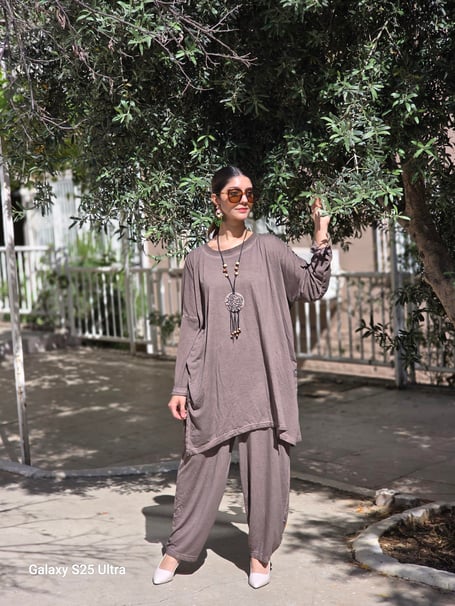 Bahar Salaş Takım Açık Kahve