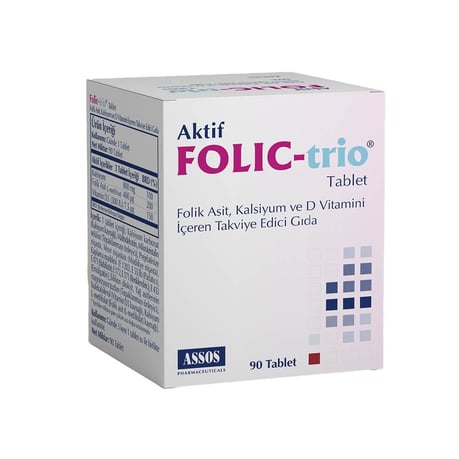 Folic trio 90 Tablet