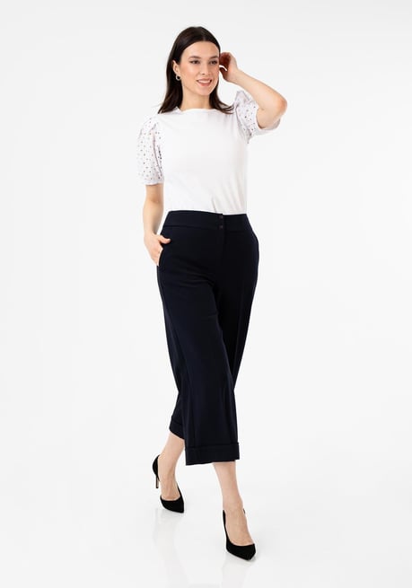 10007 Duble Paça Pantolon-Laci