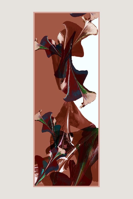 SUFİ PAMUK İPEK ŞAL 70*190 CM - TABA
