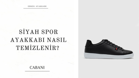 siyah spor ayakkabı, cabani, ayakkabı, spor ayakkabılar