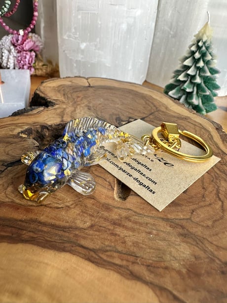 Lapis Lazuli Orgonit Anahtarlık