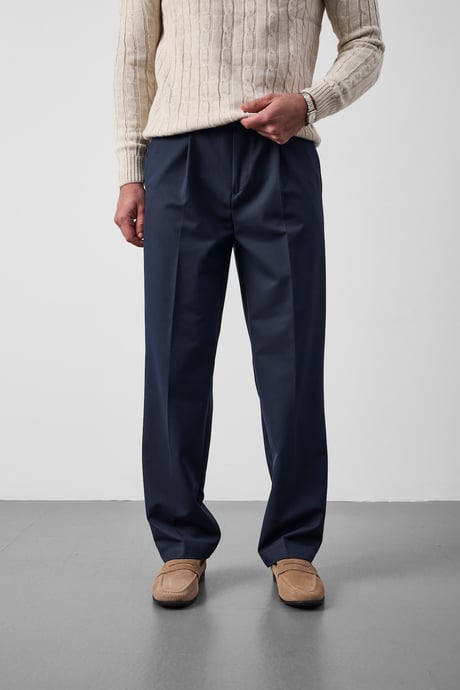 Marlon Premium Regular Fit Kumaş Erkek Pantolon - Lacivert