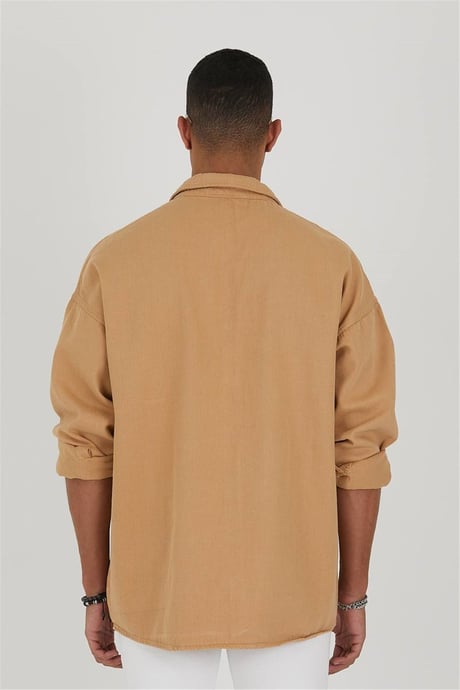 Gabardin Oversize Gömlek