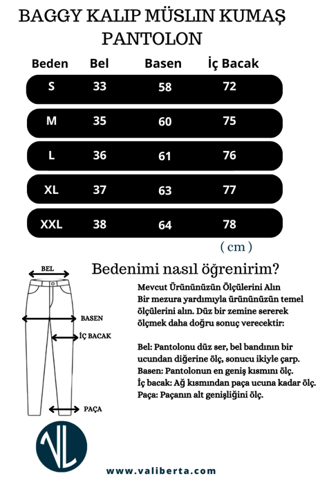 Hafif ve Rahat Müslin Baggy Erkek Pantolon - Kahve