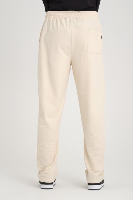 İki İplik Baggy Kalıp Eşofman Altı/Pantolon - Ham Natural