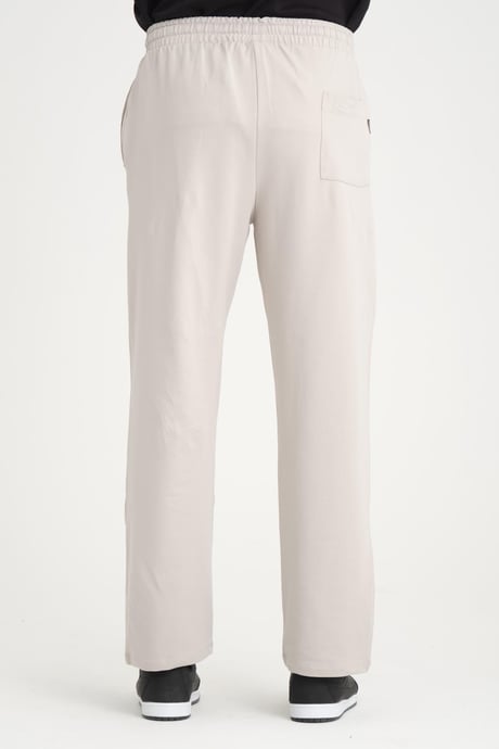 İki İplik Baggy Kalıp Eşofman Altı/Pantolon - Mineral Gri