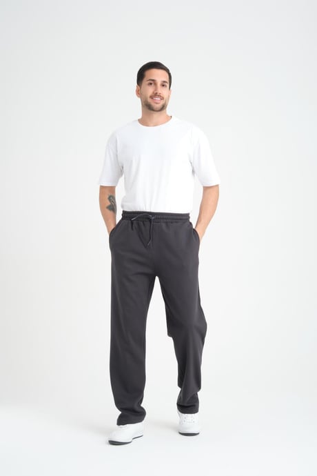 Latin Baggy Pantolon - Füme