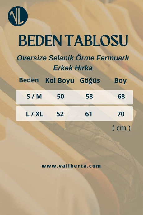 Oversize Selanik Örme Fermuarlı Erkek Hırka- İndigo