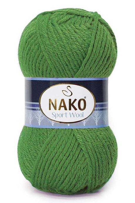 Nako Sport Wool Yeşil - 6574