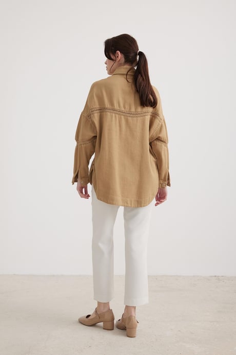 Kadın Denim Kot Ceket BİSKÜVİ