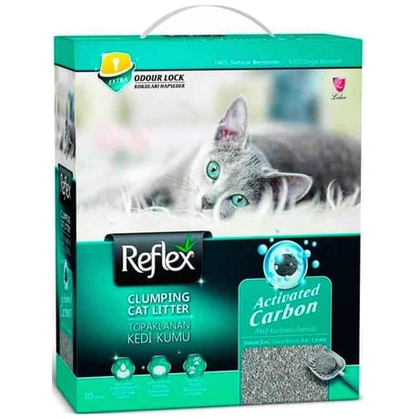 Reflex Kedi Kumu Aktif Karbonlu Topaklanan 6 Lt 8698995025164 Amazon Pet Center