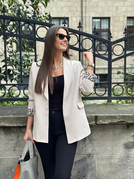 LEOPAR ASTARLI BLAZER
