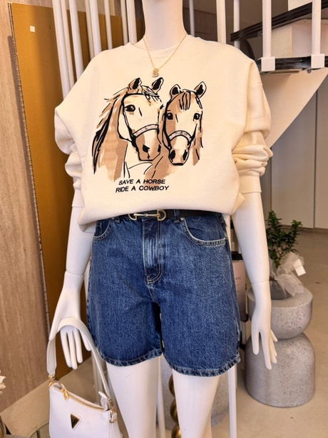 DİLVİN DENİM ŞORT