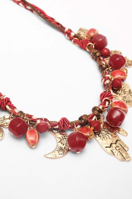 Çoklu Charm Kolye
