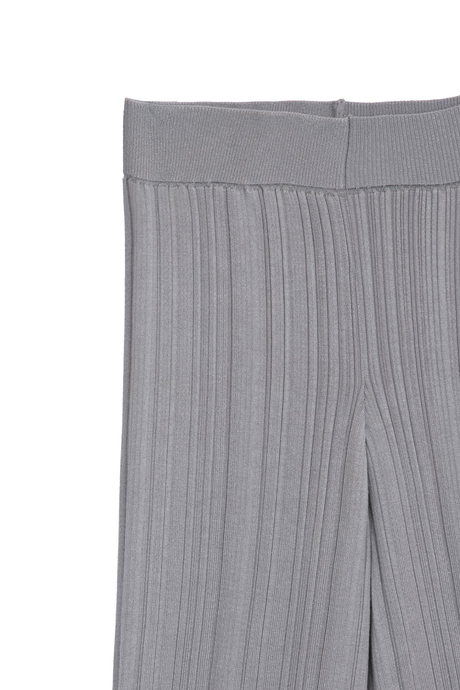 Gri Fitilli Pantolon