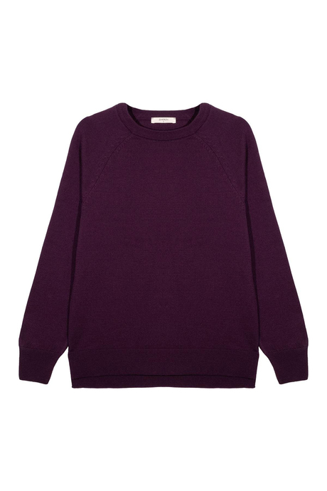 Mor Bisiklet Yaka Kazak