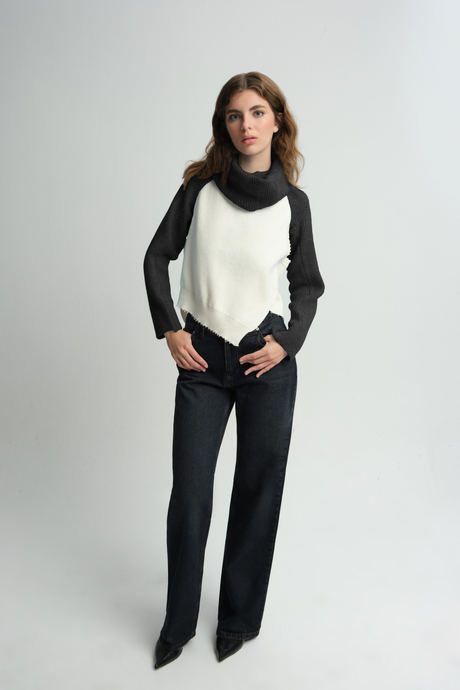 Antrasit Triko Bolero