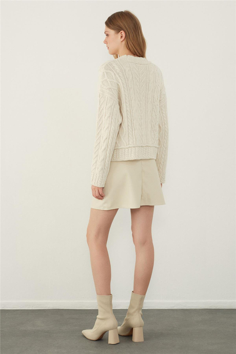 SAÇ ÖRGÜLÜ HIRKA