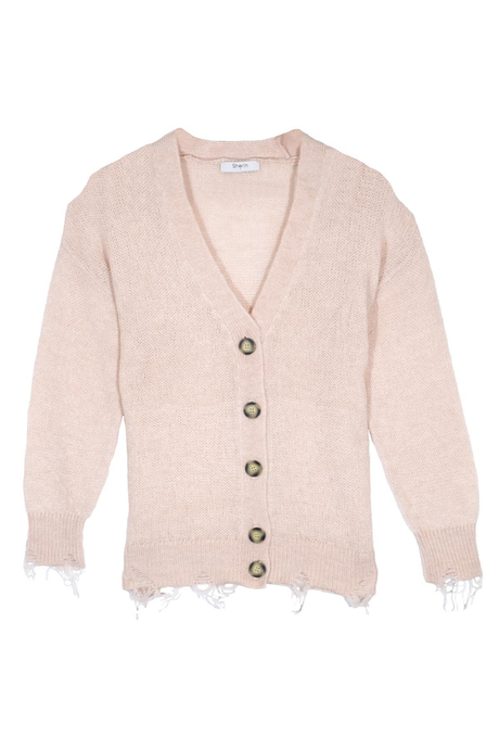 BEJ YIRTIK DETAYLI HIRKA