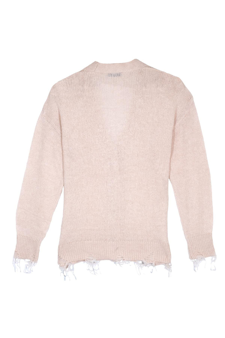 BEJ YIRTIK DETAYLI HIRKA