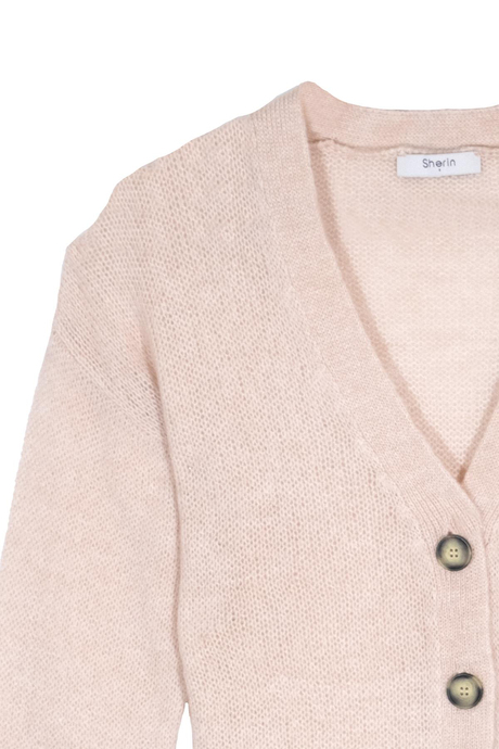 BEJ YIRTIK DETAYLI HIRKA