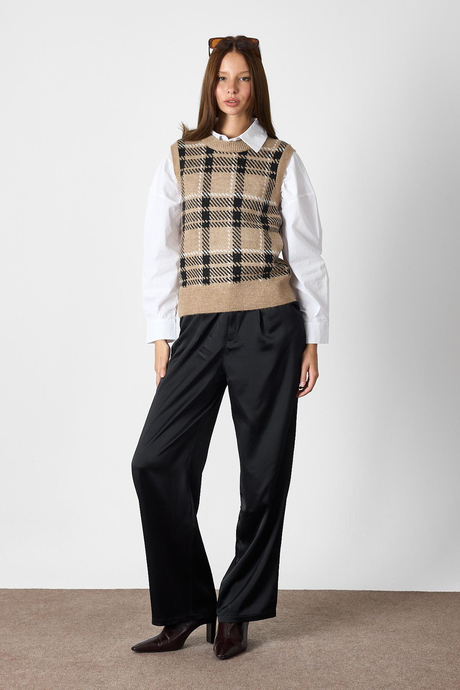 Camel EKOSELİ BİSİKLET YAKA YELEK