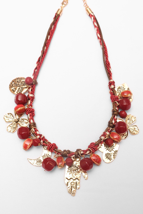 Çoklu Charm Kolye