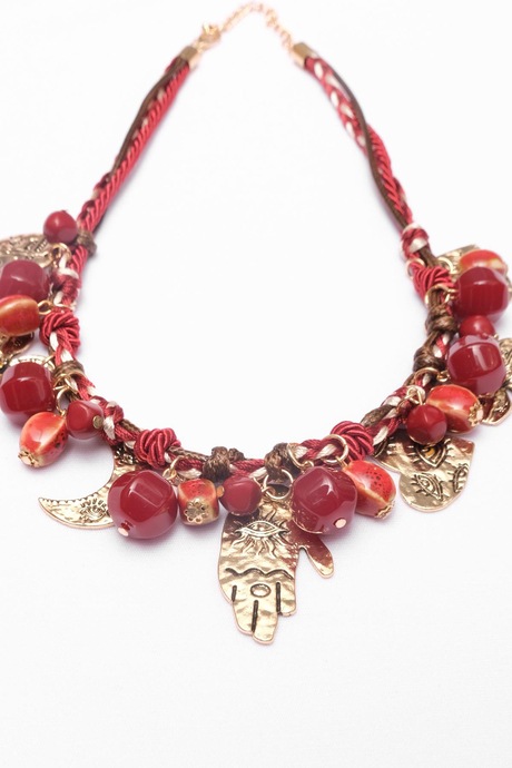 Çoklu Charm Kolye