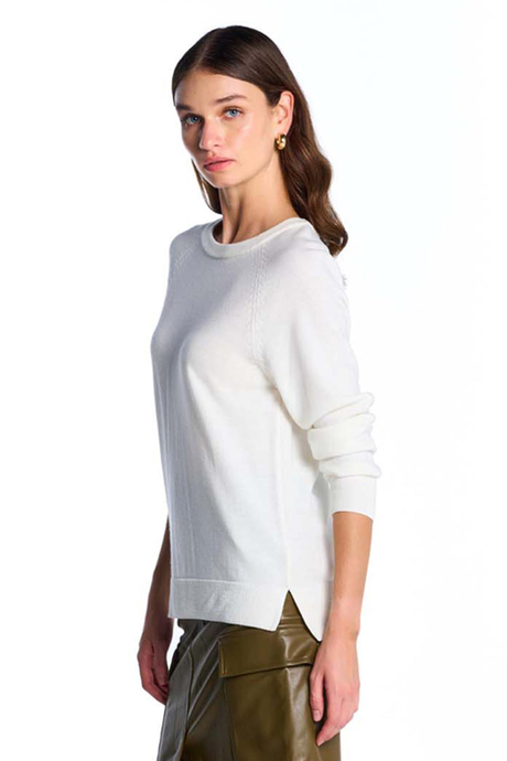 Kemik Bisiklet Yaka Kazak