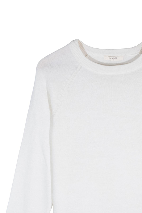 Kemik Bisiklet Yaka Kazak