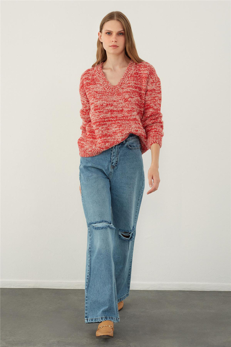 V YAKA KARIŞIM KAZAK