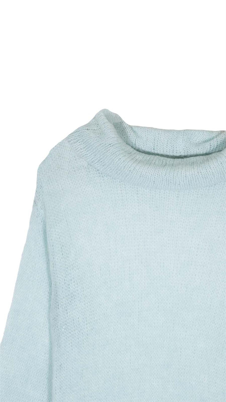 Mint Transparan Elbise