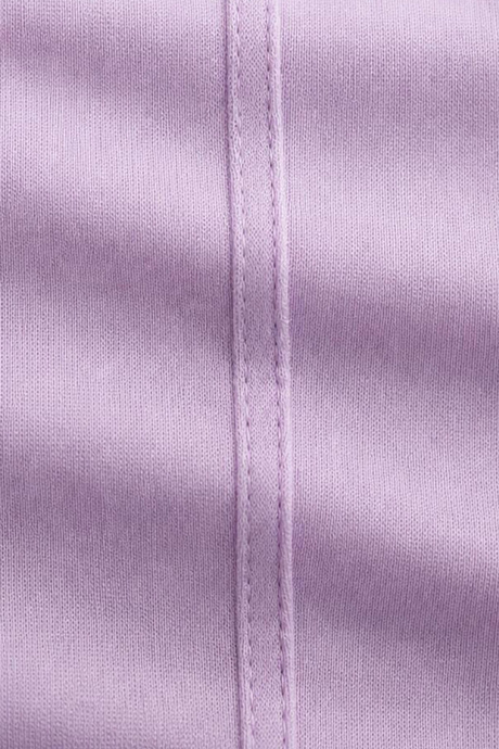 Pembe Dikiş Detaylı Elbise