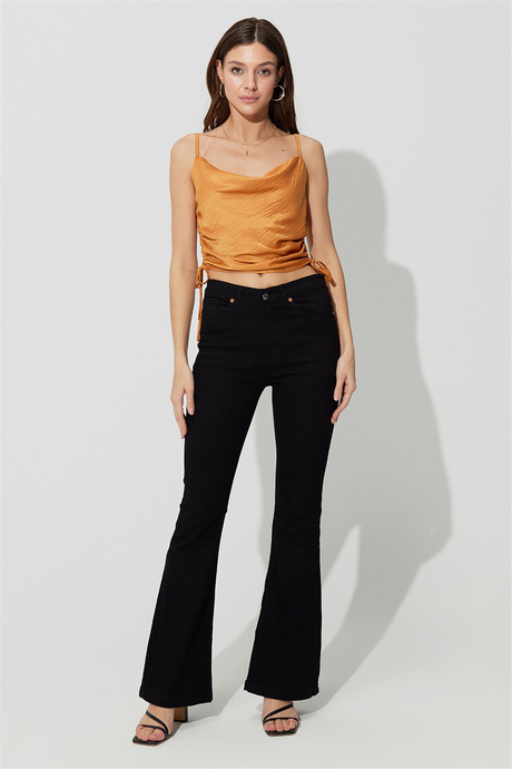 Taba Yanları Büzgülü Askılı Büstiyer SS23CT4735TA