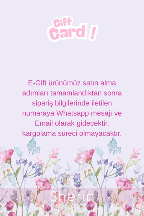 Tebrikler Gift Card
