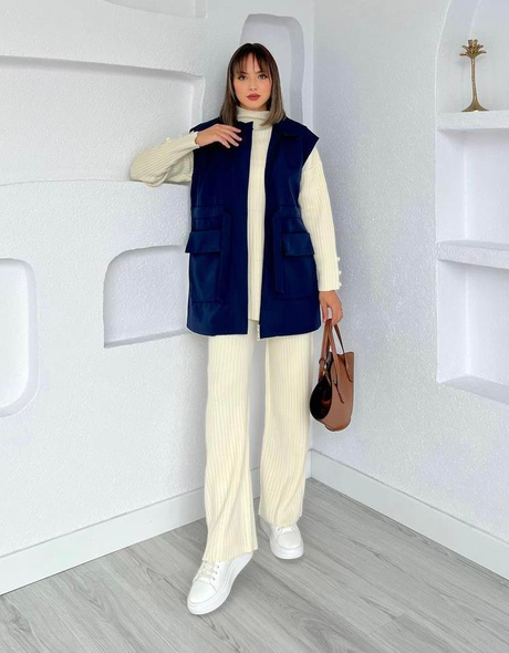 Aja Paraşüt Yelek Lacivert