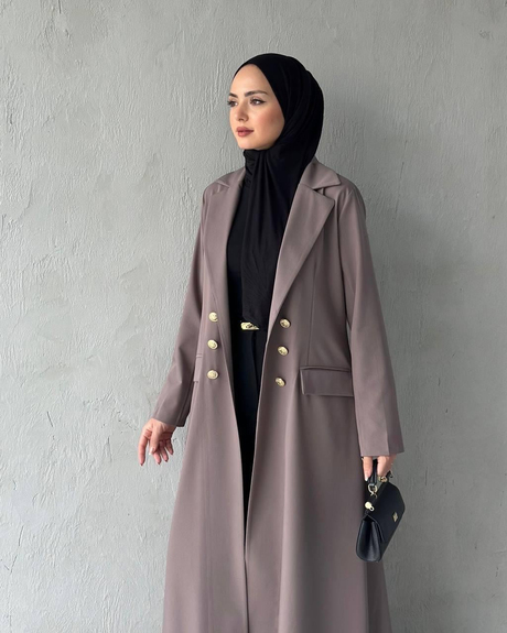ALARA KREP ABAYA Vizon