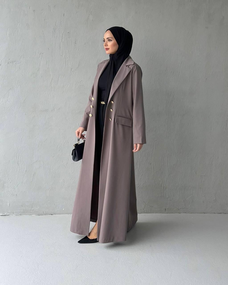 ALARA KREP ABAYA Vizon