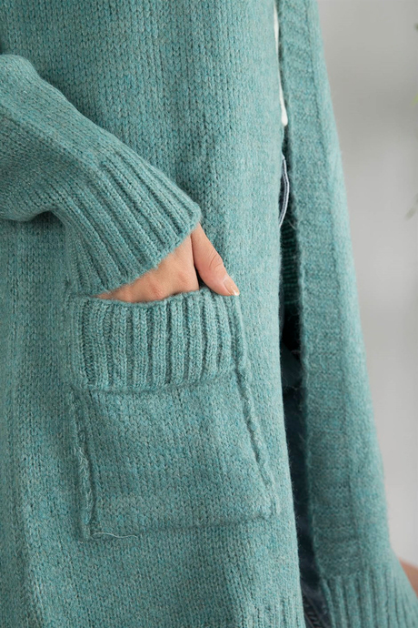 Alıa Oversize Hırka - Mint