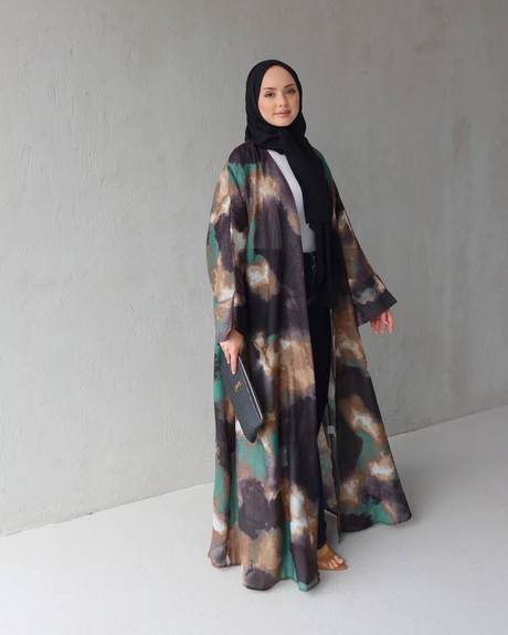 ASİA KİMONO ABAYA Haki