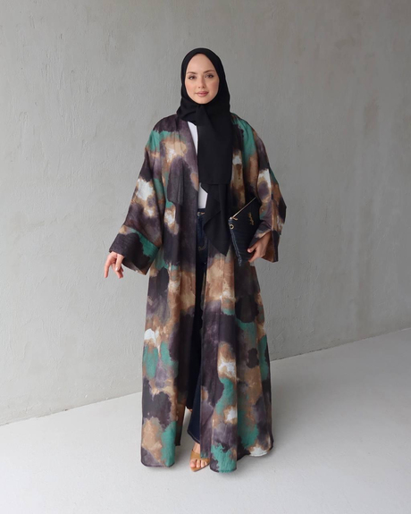 ASİA KİMONO ABAYA Haki