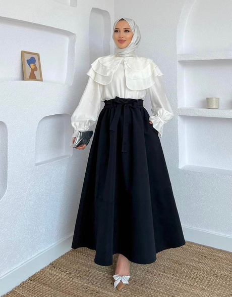 Belden Bağlamalı Etek Siyah - Moda AlaBelden Bağlamalı Etek Siyah