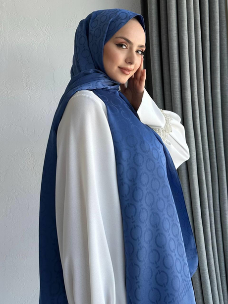 BLUE JAKAR ŞAL İndigo