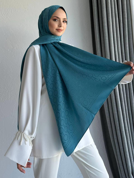 BLUE JAKAR ŞAL Petrol Yeşili