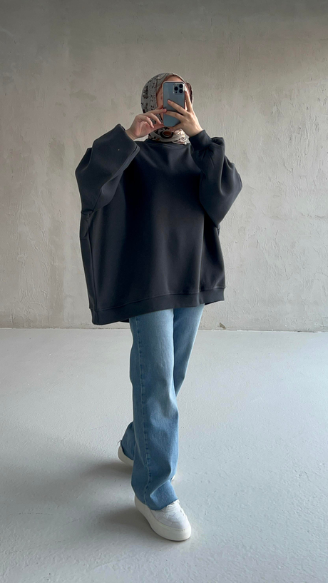 CİTY BASİC SWEAT Füme