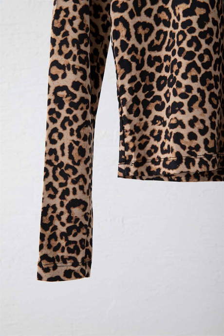 Desenli Balıkçı Body Leopar