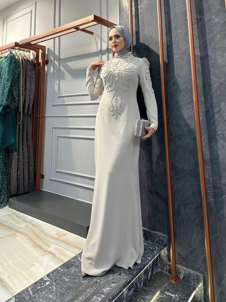 Desenli Taşlı Krep Abiye Taş